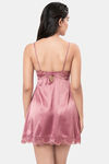 Amante Polyester Elastane Babydoll - Purple — thumbnail 2